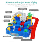 Race Track Educational Parking Crane Toys Airplane Truck Playset