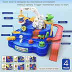 Race Track Educational Parking Crane Toys Airplane Truck Playset