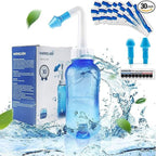 Neti Pot for Sinus Cleaning | BPA-Free Nose Wash Cleaner for Adults & Kids